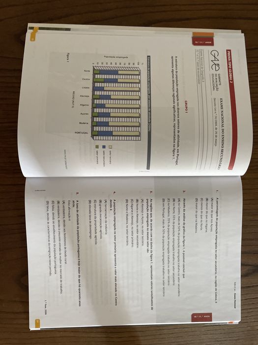 Caderno de atividades Geografia A - 11 ano