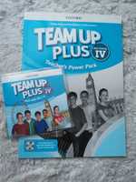 Team up plus dla klasy IV, Teacher's Power pack + 2 x Cd + DVD