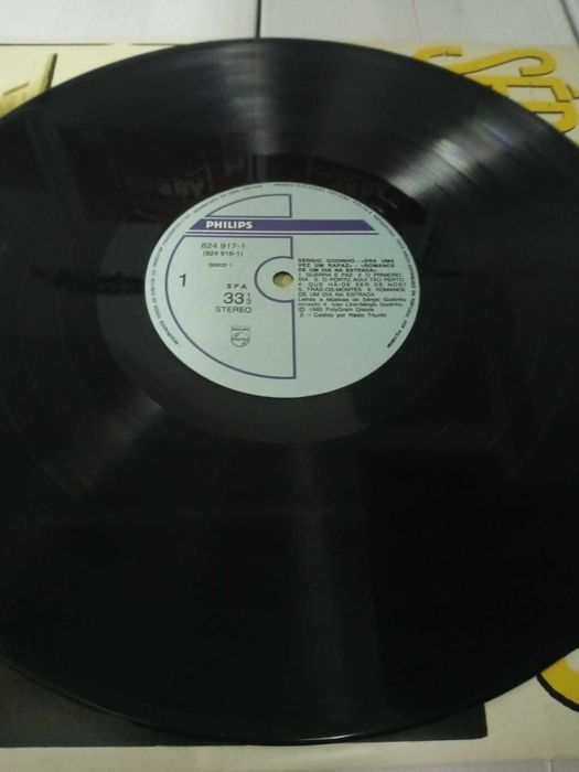 Disco Vinil Sérgio Godinho ‎– Era Uma Vez Um Rapaz