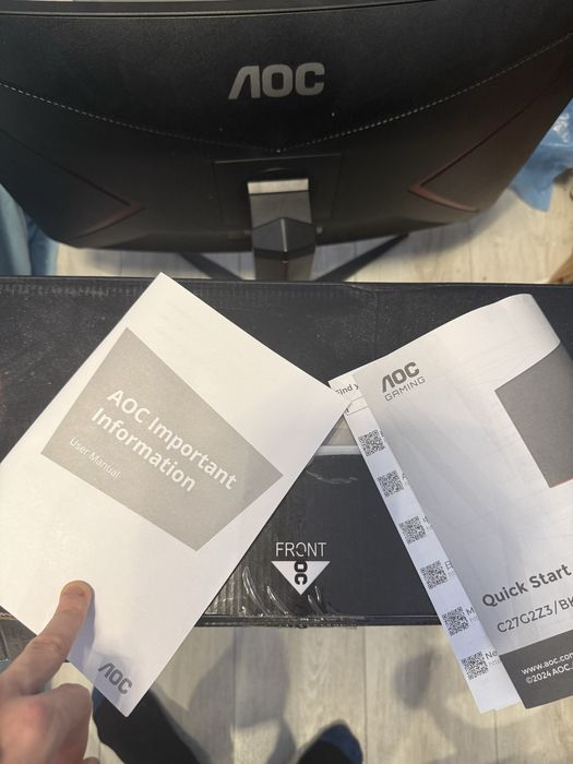 Monitor aoc 27 cali