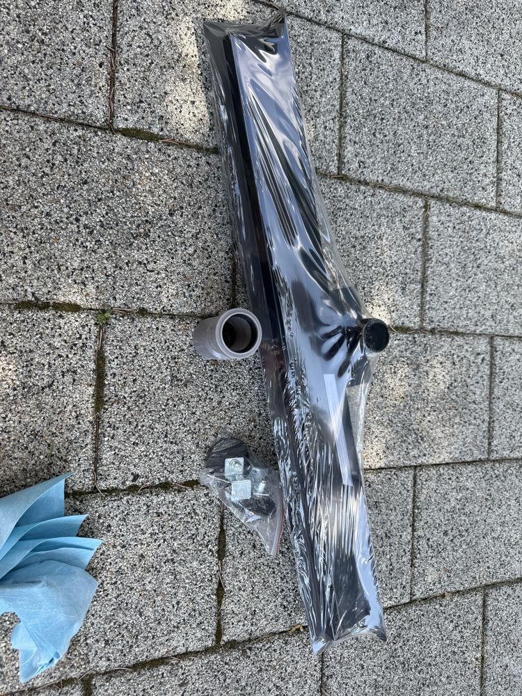 Odpływ mexen flat wall 70cm czarny
