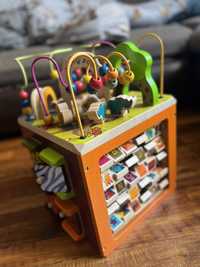 Зоокуб battat бизикуб развивающий куб игрушка деревянная развивающая
