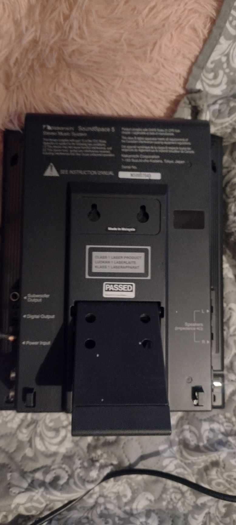 Zestaw  stereo Nakamichi  SoundSpace 5 -  kolumny aktywne