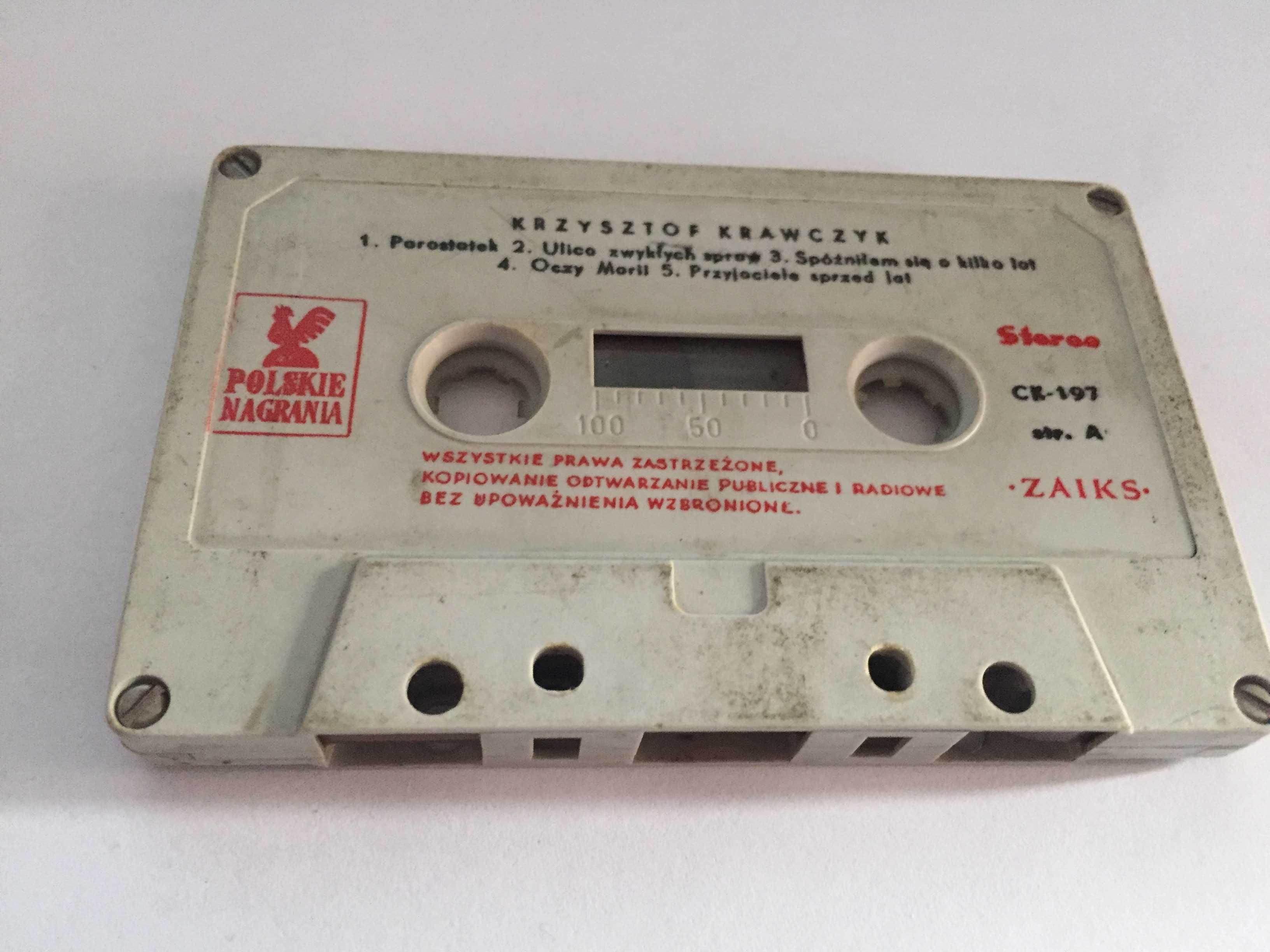 Krawczyk kaseta z lat 80