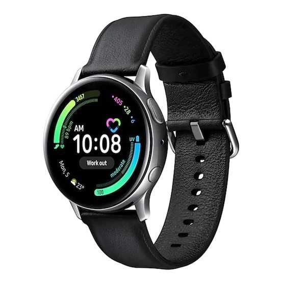 NOWY! SAMSUNG Galaxy Watch Active 2 LTE 44mm Stainless steel - Chrom.
