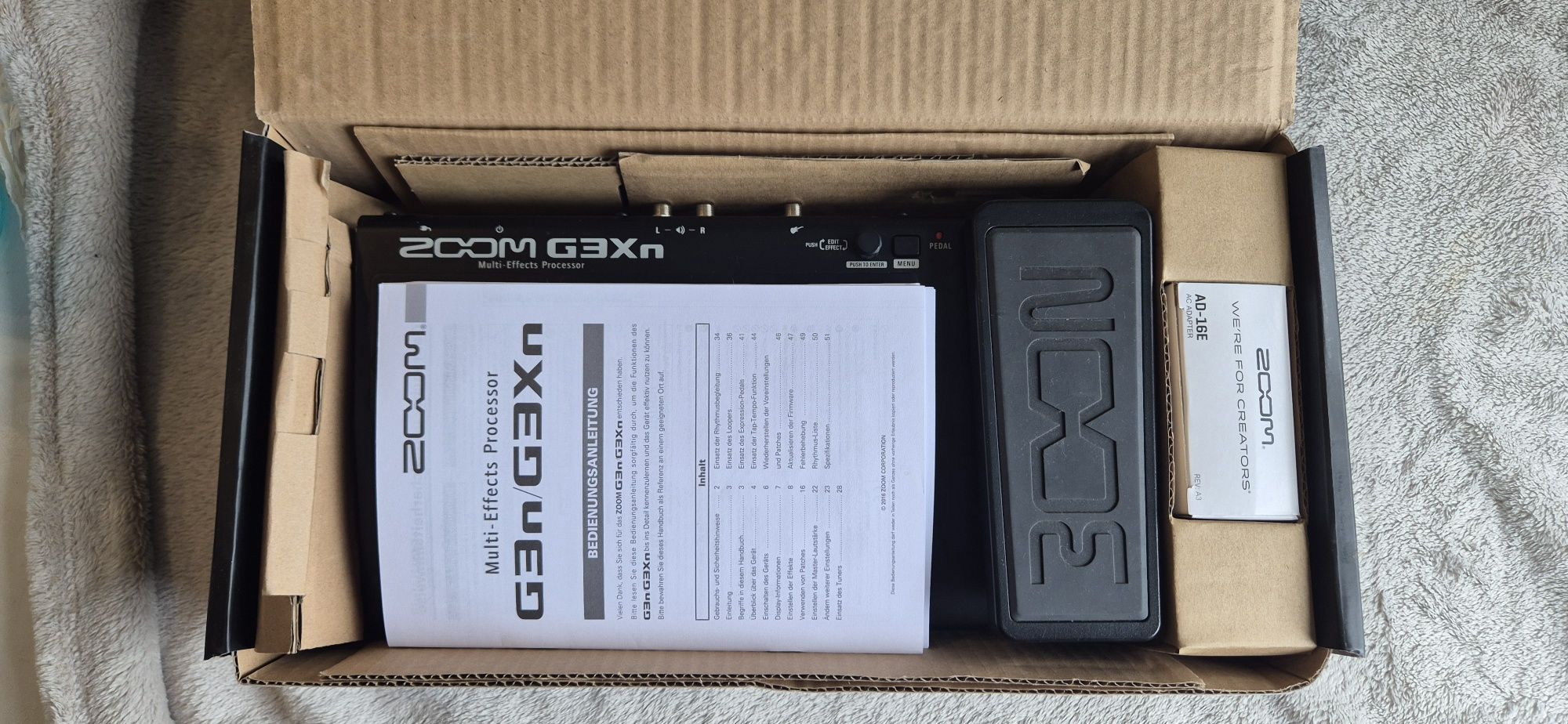 Multiefekt gitarowy procesor ZOOM G3XN