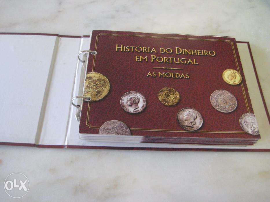 Coleção História dinheiro Portugal – As moedas,O Papel Moeda