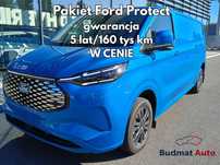 Ford Tranist Custom  L2H1, bogate wysposażenie m.in 360, BLIS, grzane fotele, kierownica