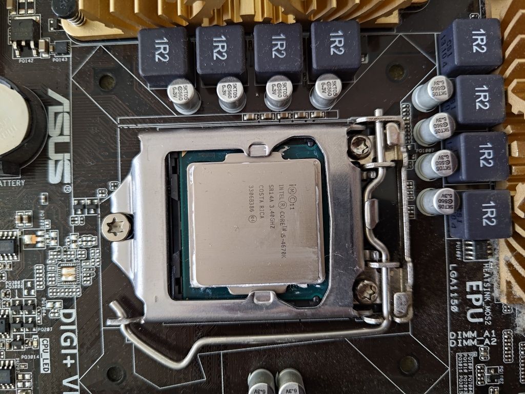 ASUS Z87-A + i5-4670K + 16GB(4x4) DDR3 Crucial