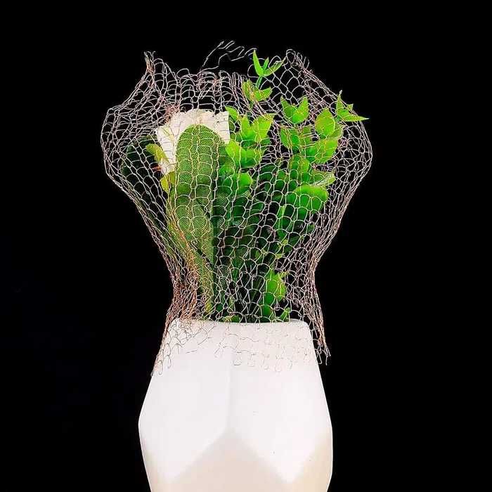 plecionka siatkowa -  miedziana