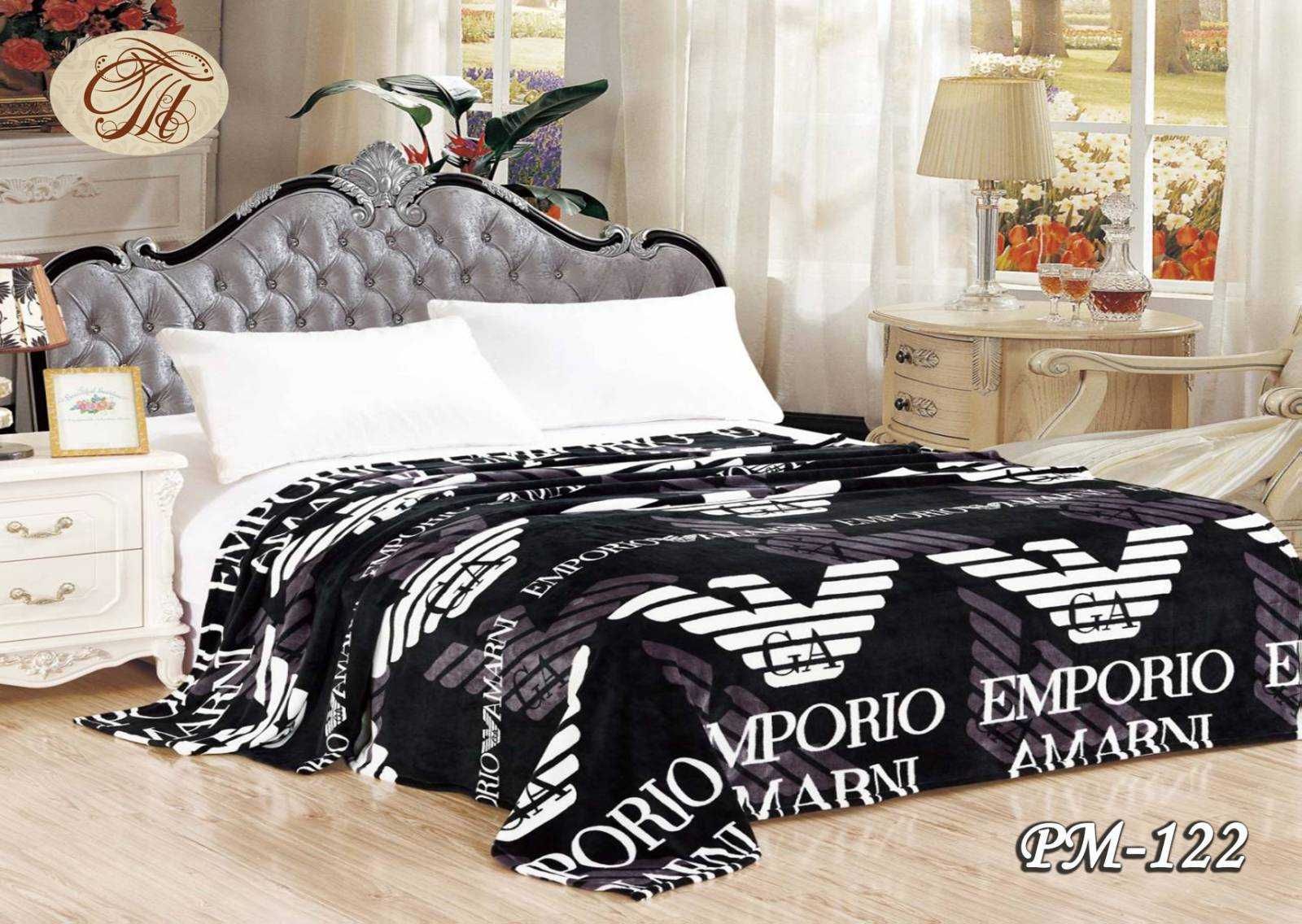 Koc logowane louis vuitton nowość versace jakość premium armani koce