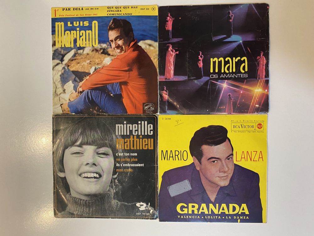 Discos de vinil singles