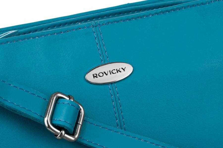 mała, skórzana listonoszka damska - rovicky