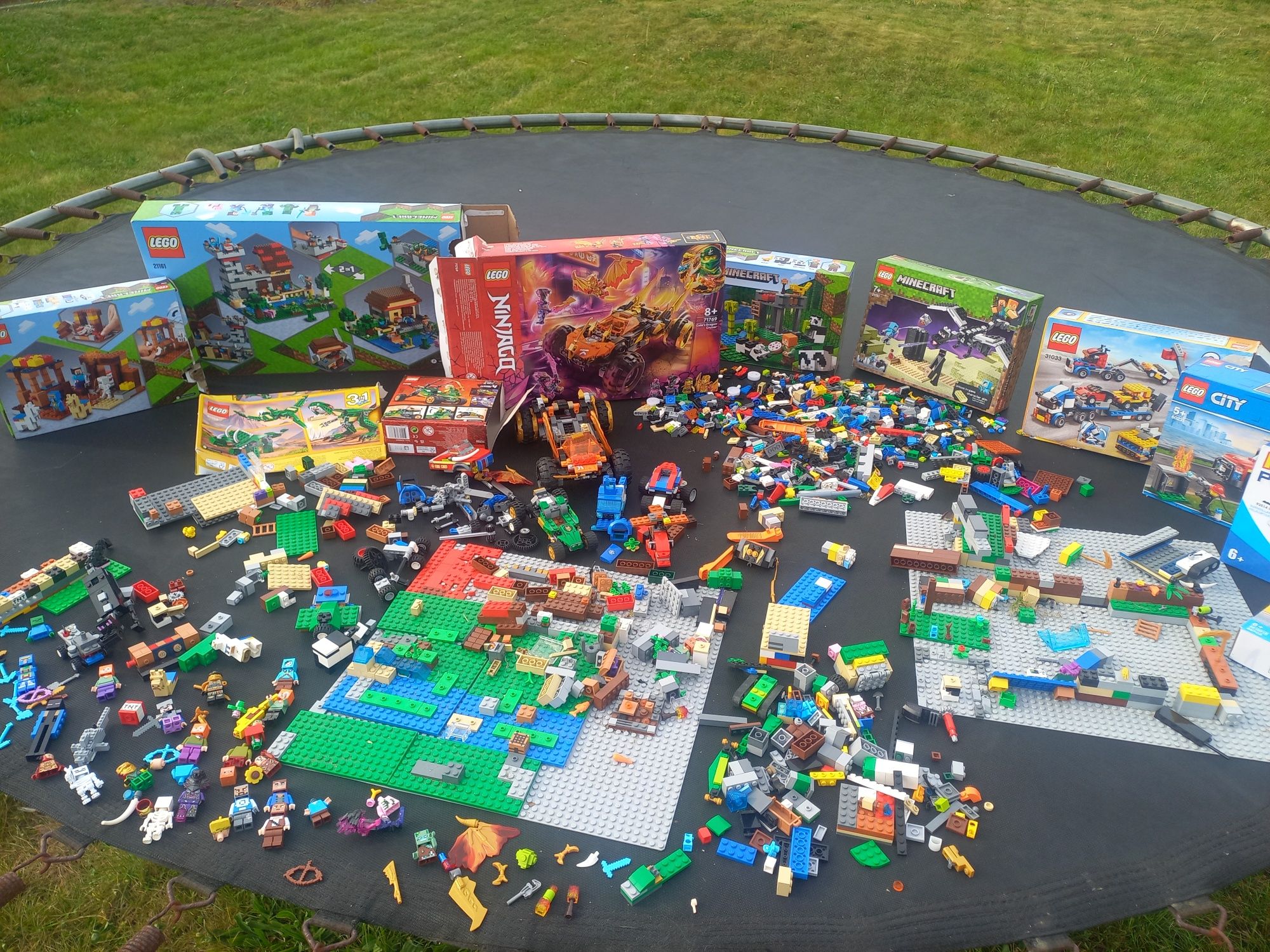 Zestaw lego xxxl minecraft ninjago city technic klocki  duży