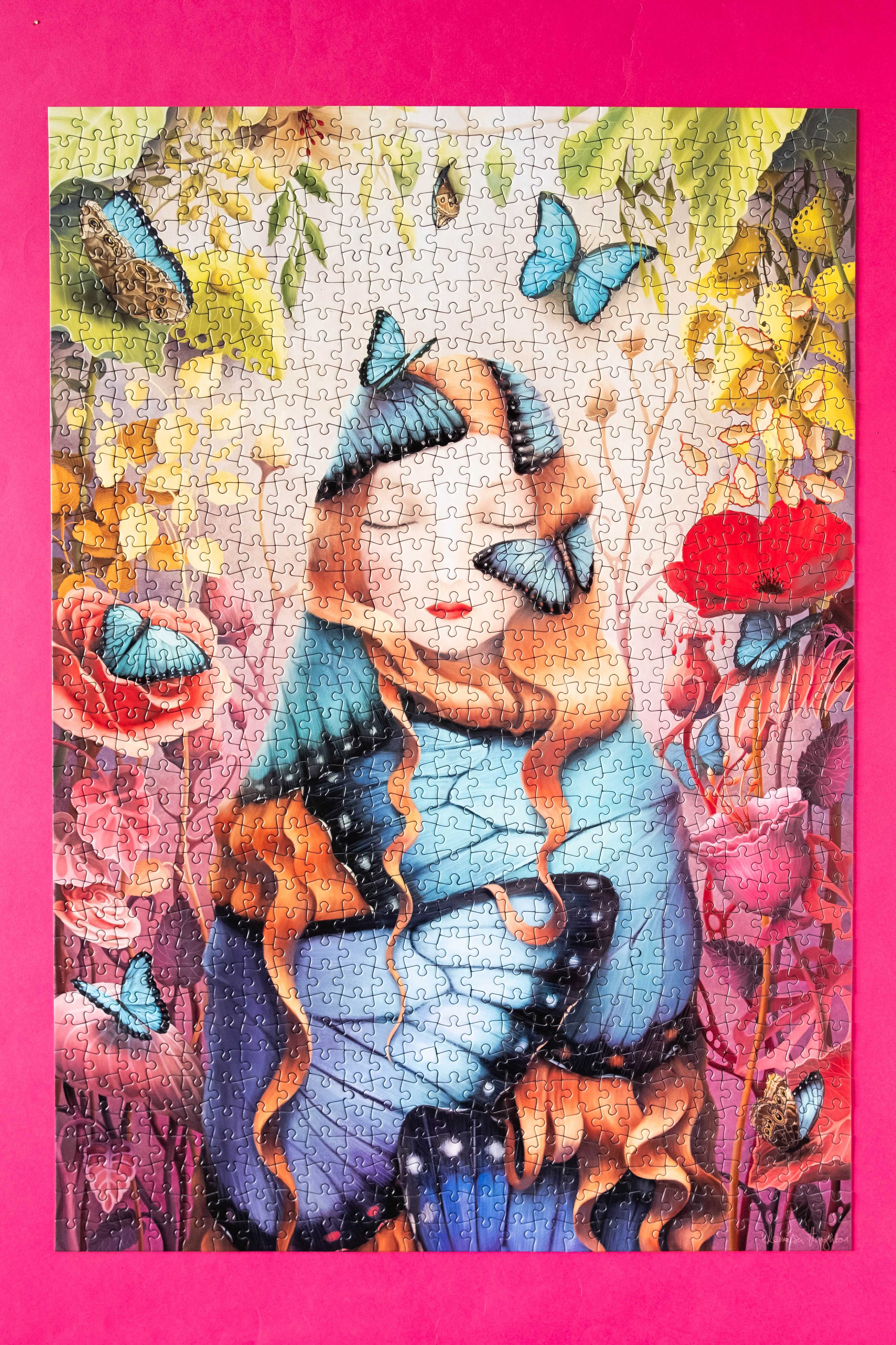 Puzzle Demelsa Haughton The Morpho Garden 1000 el komplet
