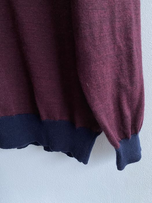 Męski sweter wełna merino L