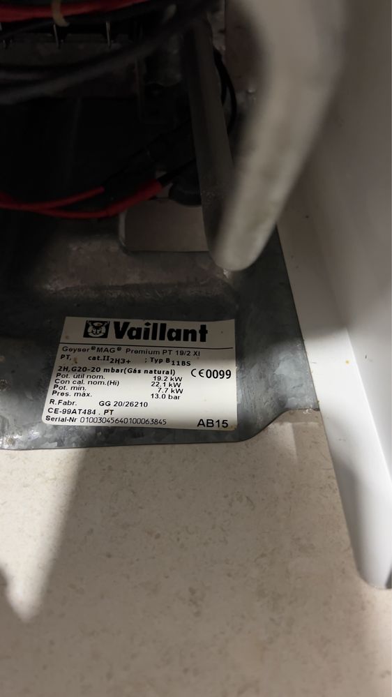 Esquentador Gas Natural Vaillant