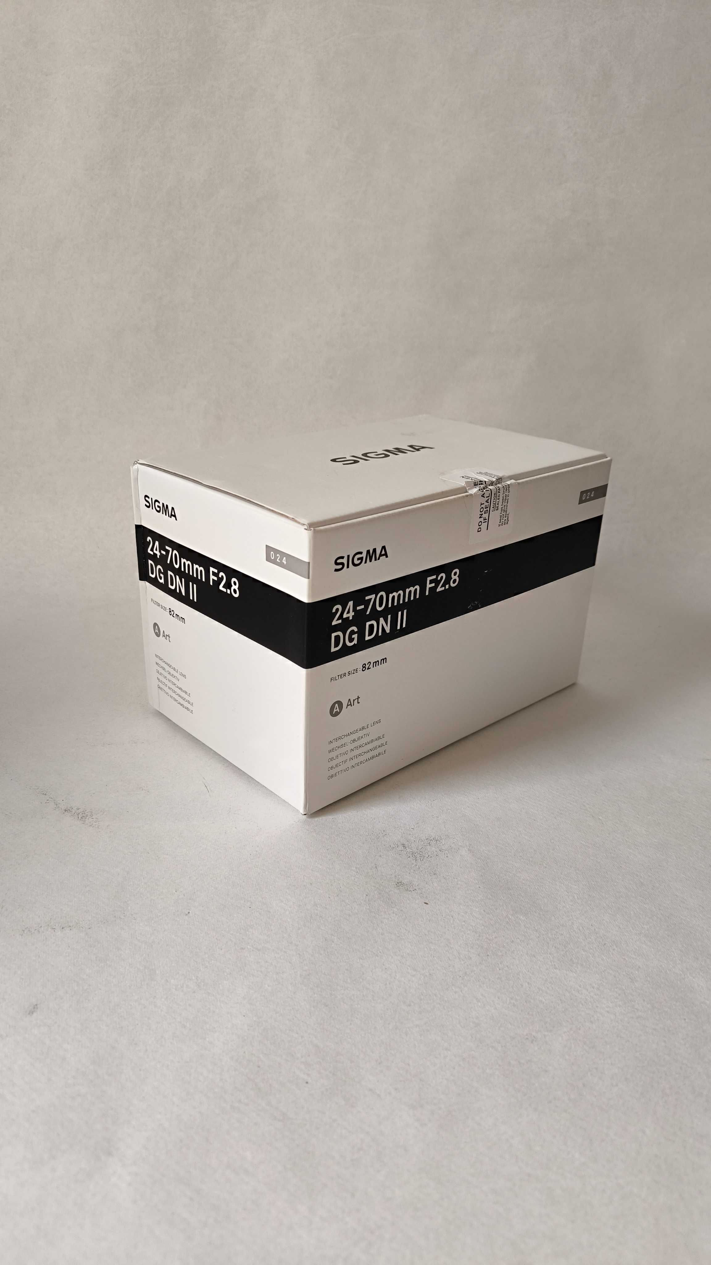 Об'єктив Sigma AF 24-70mm f/2,8 DG DN II Art (Sony-E) НОВИЙ