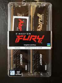 Kingston Fury beast 2x8Gb 16Gb DDR4 3600 CL17