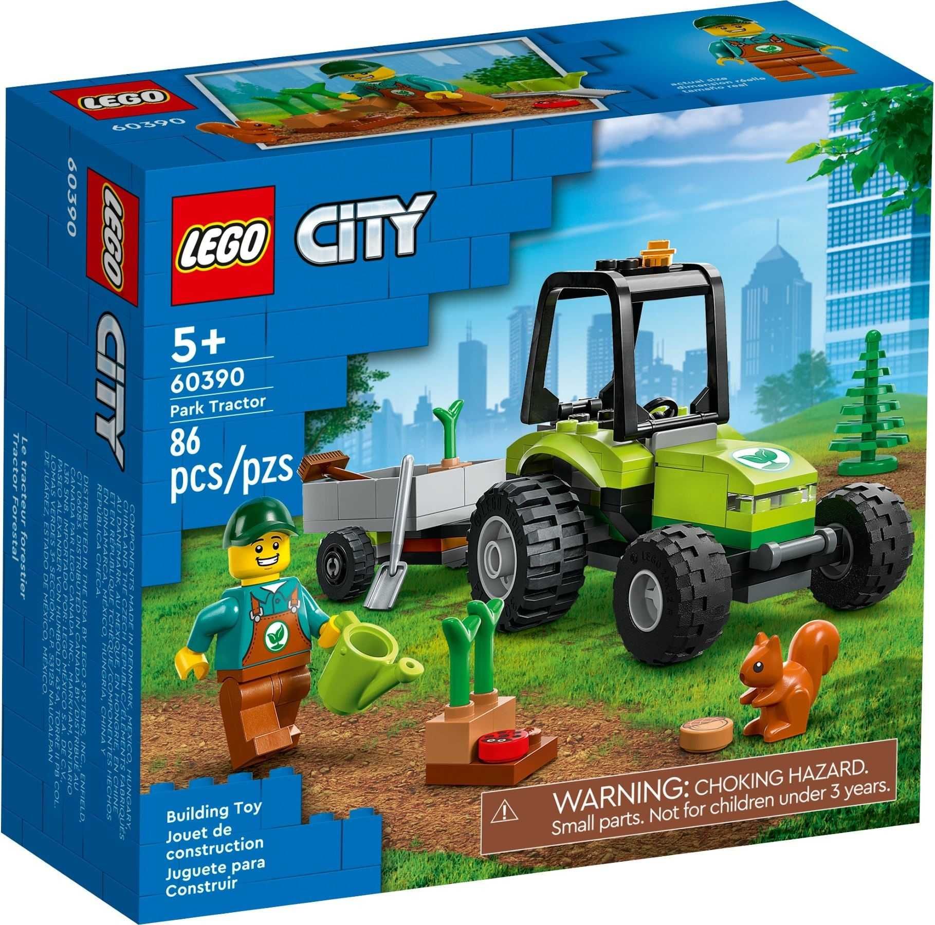 LEGO City 60390 Traktor w parku