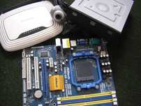Płyta główna Asrock N68C-GS FX + części i akcesoria komputerowe