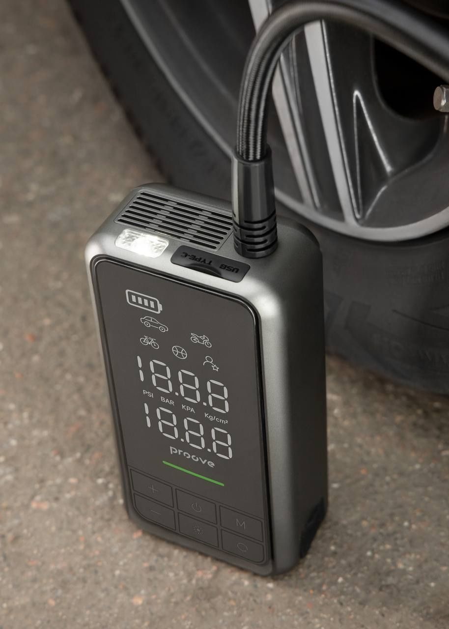 Пусковий Пристрій + Насос Proove Air Jump 10400mAh 1000A