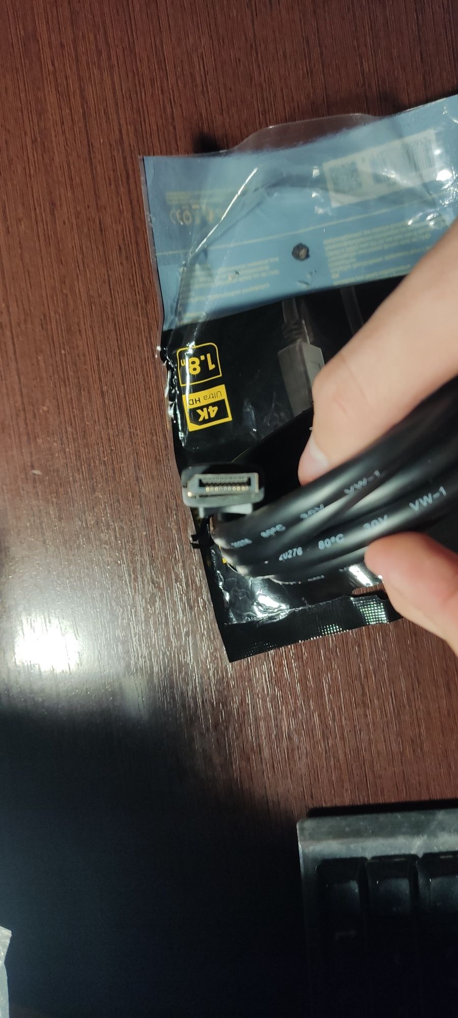 Кабель display port, 1,8м.