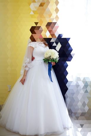 Свадебное платье на прокат 900 грн