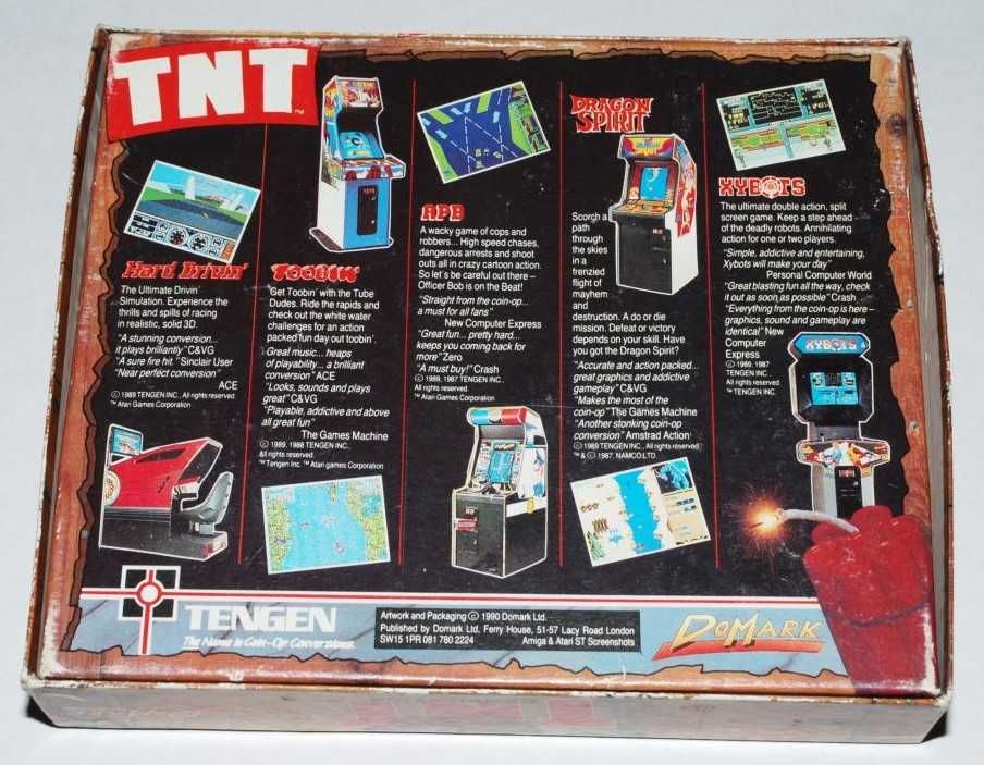 TNT - zestaw gier na amigę