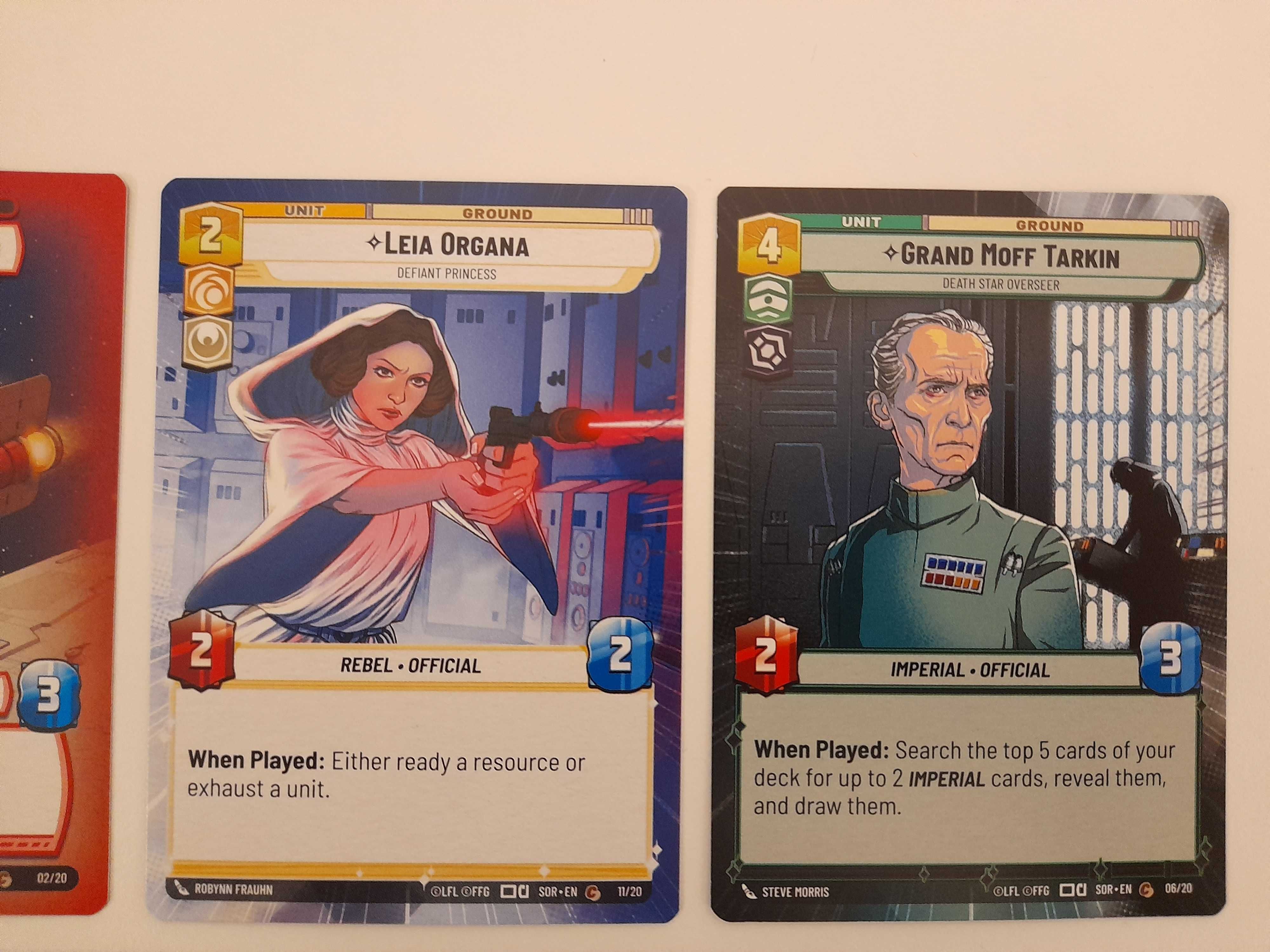 Star Wars: Unlimited promo cards x5