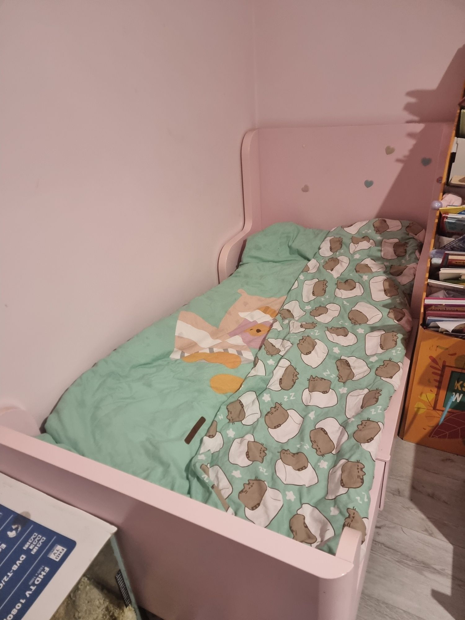 Łóżko IKEA BUSUNGE + materac