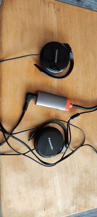 NOWE Ultracienkie Słuchawki PANASONIC z Klipsem Na Ucho