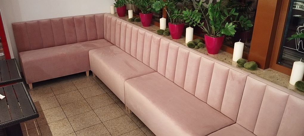 Producent kanapy barowe sofa loża na wymiar