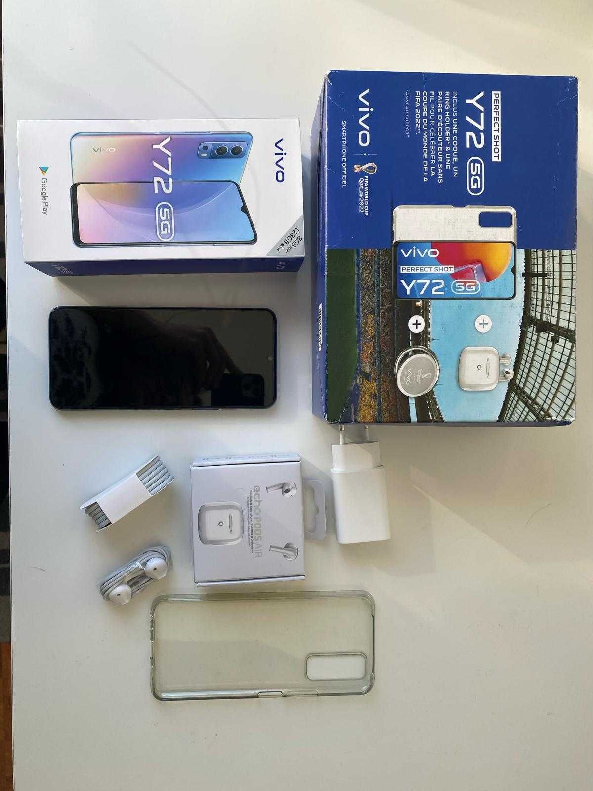 Smartphone Vivo Y72 5G com Warranty Fnac 128GB