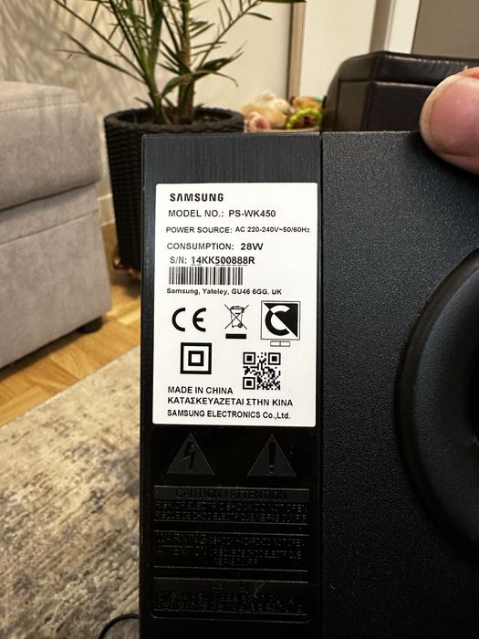 Samsung Soundbar z subwooferem K450 komplet pilot