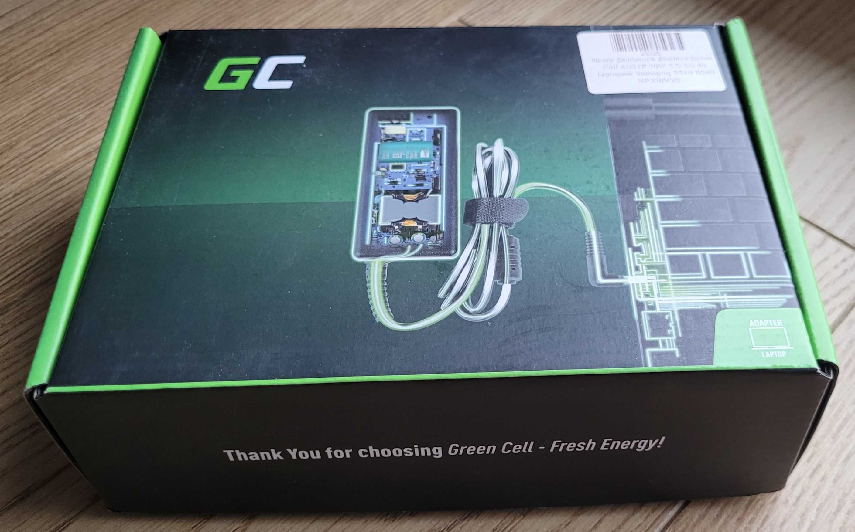 Ładowarka Green cell do laptopa marki Samsung nowa!