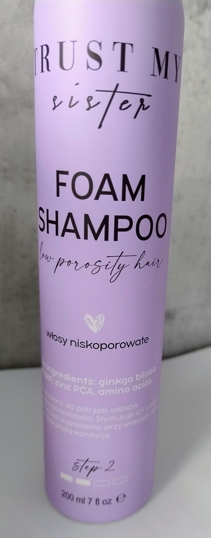 Trust My Sister Foam Shampoo szampon do włosów niskoporowatych 200ml