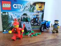 Lego City 60170 Pościg policja złodziej kryjówka kompletny