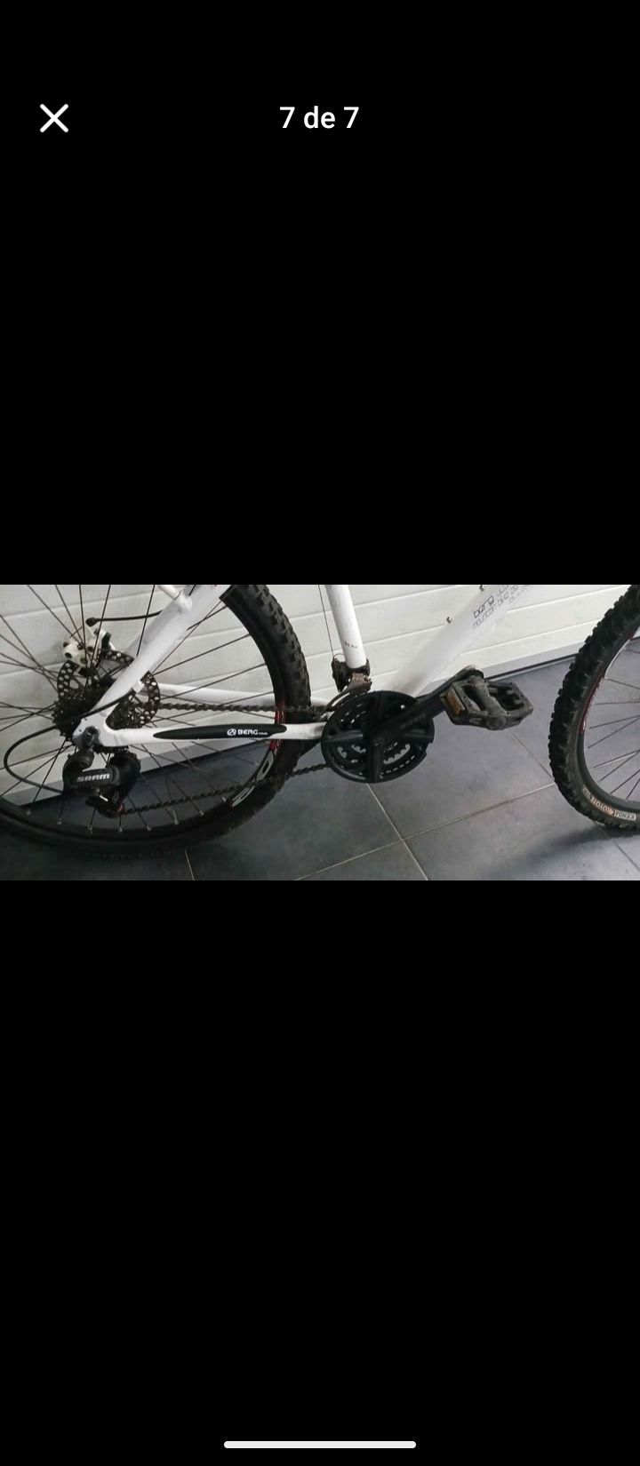 Troco bicicleta berg