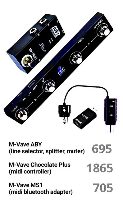 Нове. M-Vave Chocolate Plus ABY