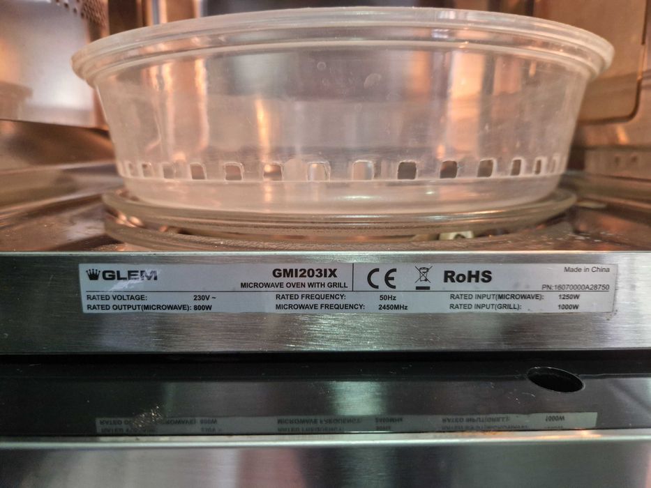 Microondas de encastre