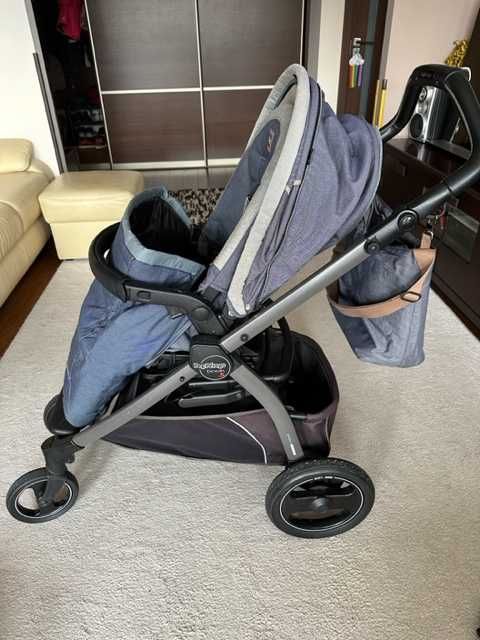 Wózek Peg Perego Book S Pop-Up (kolor Denim) + baza