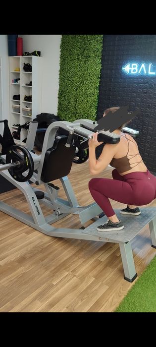 Hack vertical/ prensa pernas