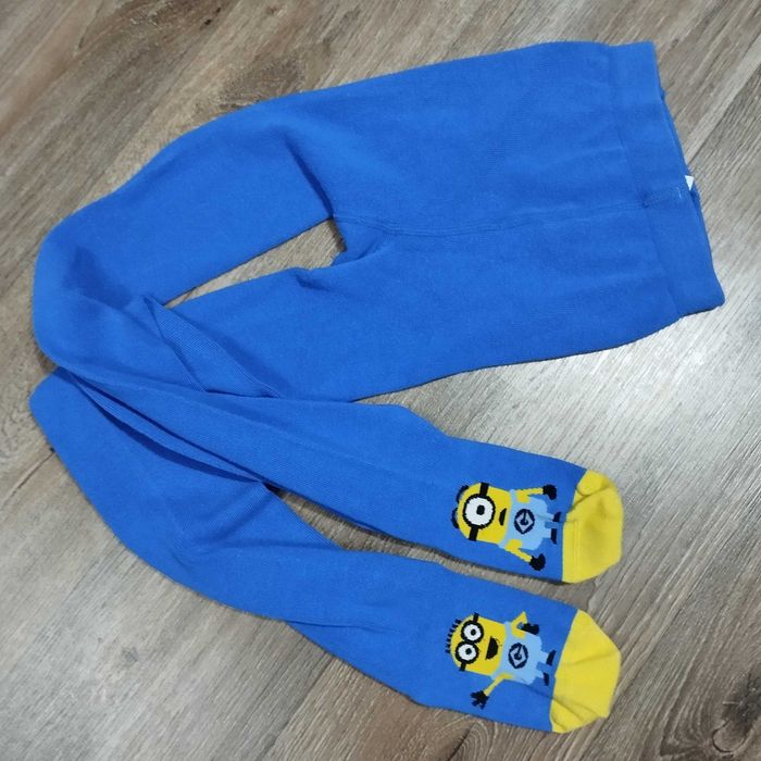 Колготки на мальчика детские тёплые колготки миньоны миньон 122-128