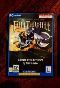 Full Throttle PC jogo computador LucasArts