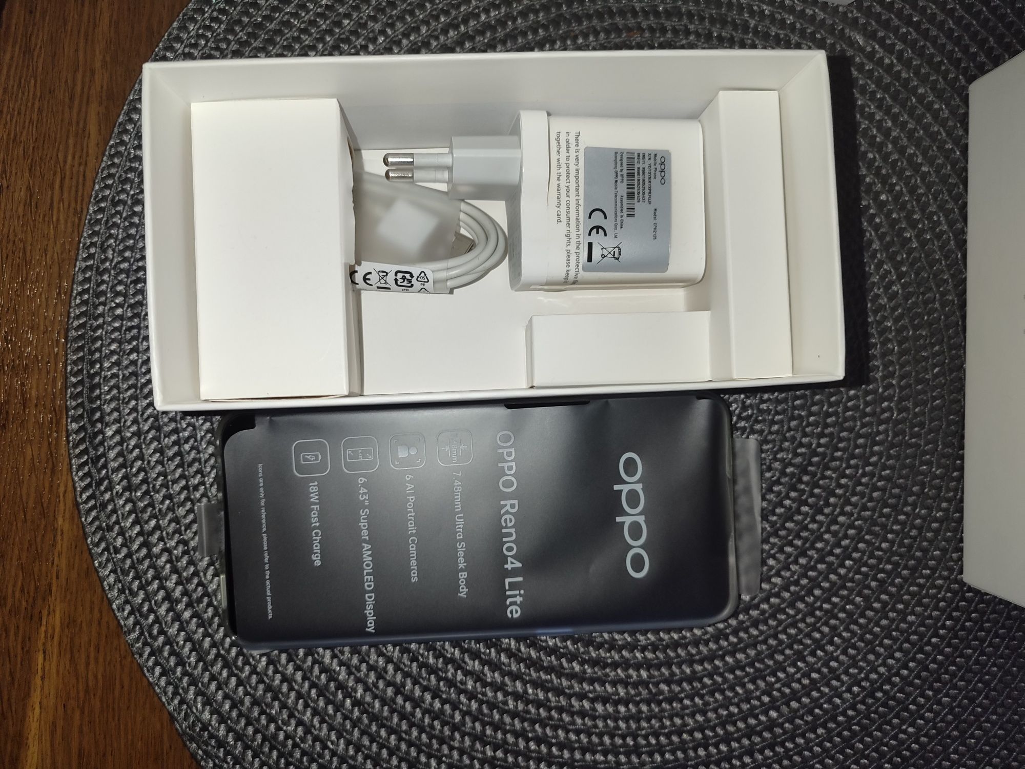 Oppo reno 4 lite biały mat