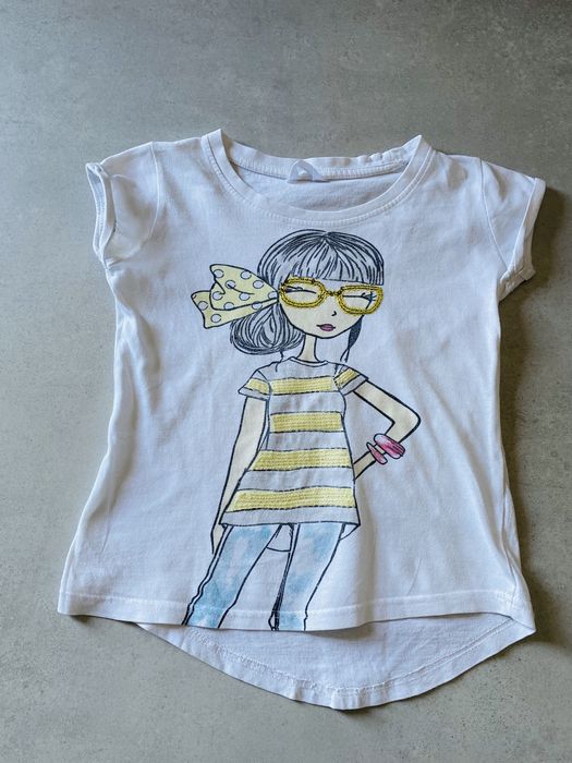 T-shirt dziewczynka rozmiar 128
