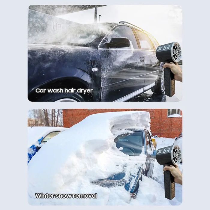 Монстр реактивний турбовентилятор для автомийки воздуходувка