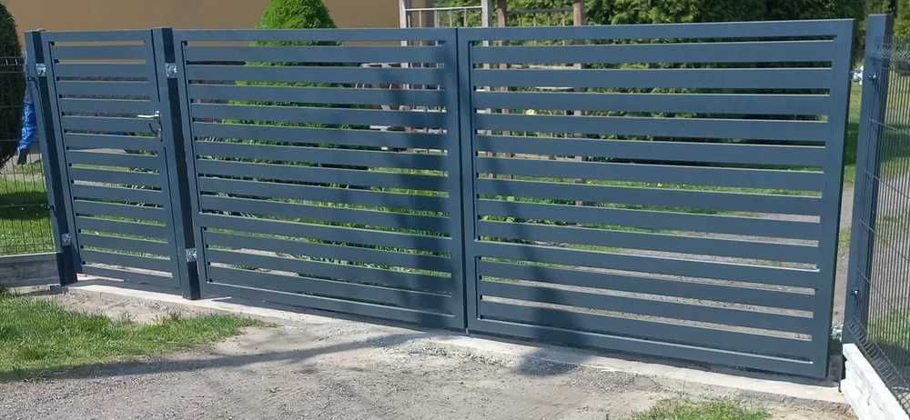 OGRODZENIE PANELOWE Słupki Panel ogrodzeniowy PŁOT PŁOTY Montaż słupek