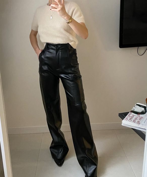 Шкіряні штани tote